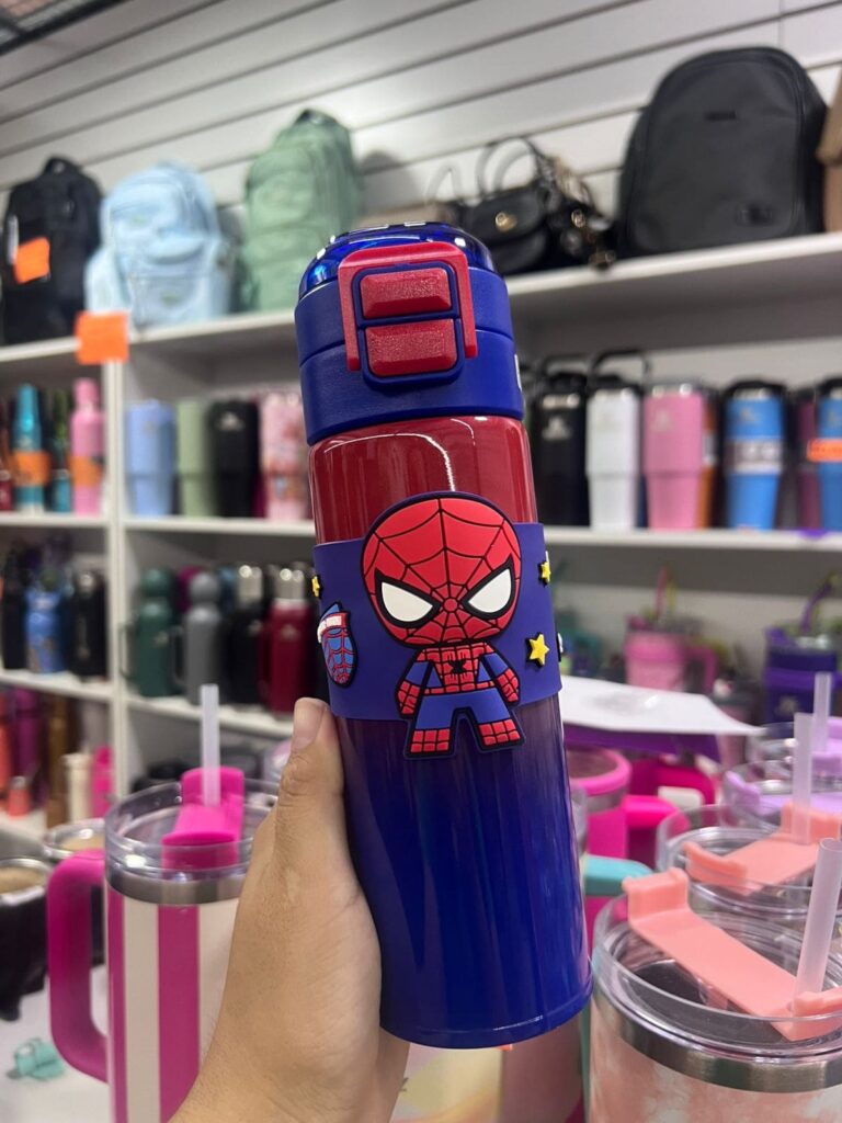 botella Spiderman