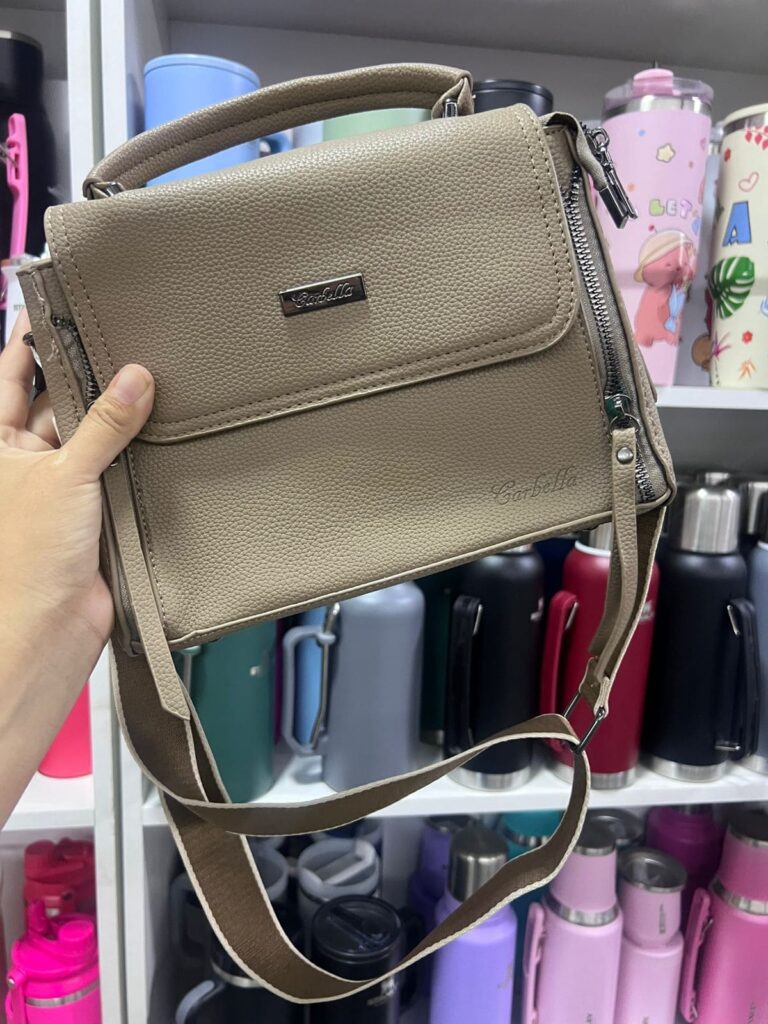 cartera premium beige