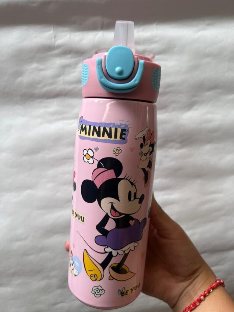 botella Minnie rosa