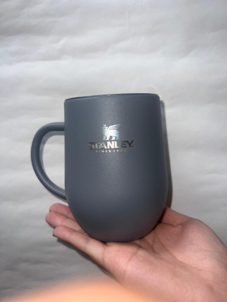 vaso termico cafetero gris
