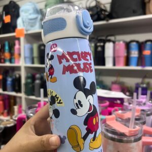 Botella mickey celeste