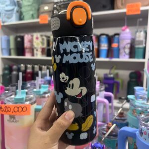 Botella mickey negra