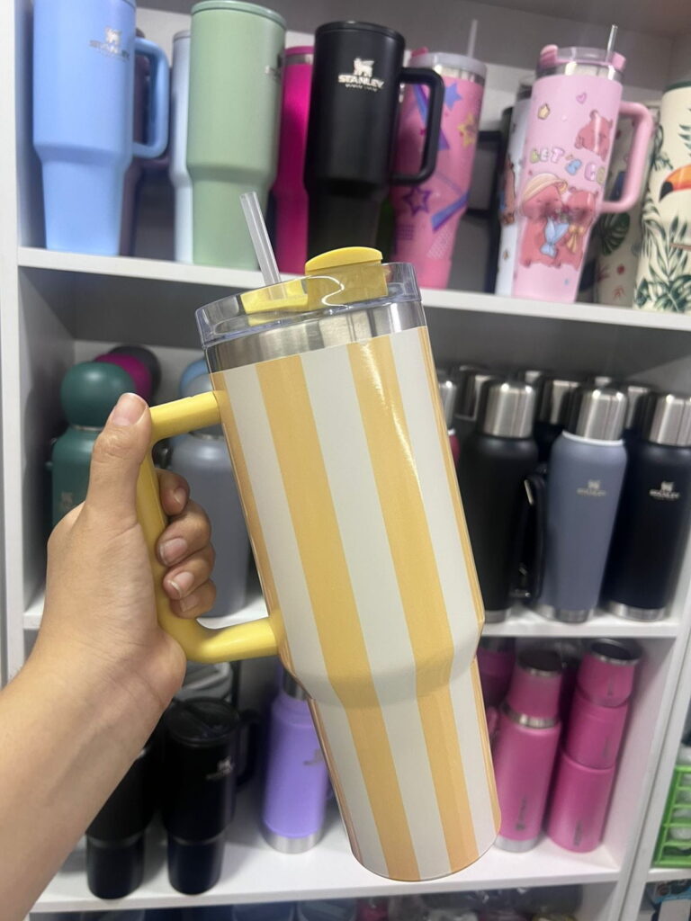 Quencher Rayas amarillo