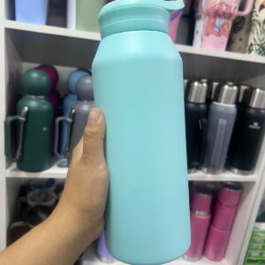 botella termica 1,2l celeste
