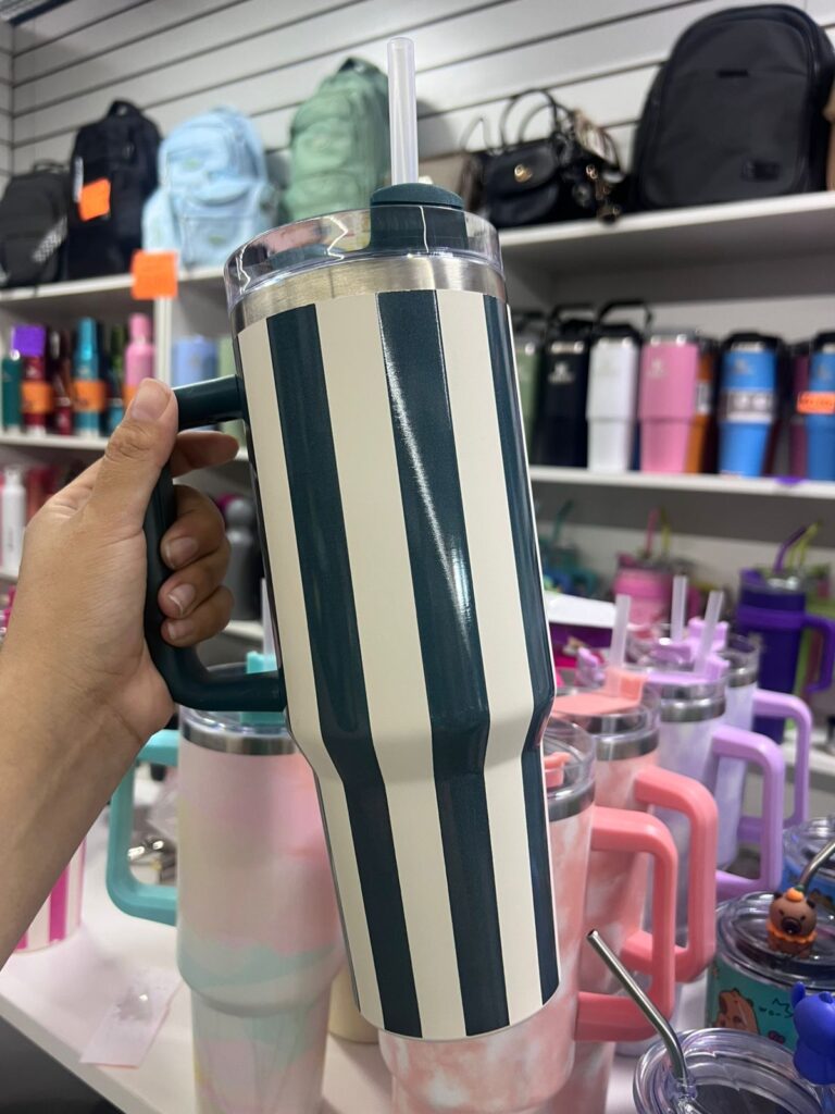 Quencher Rayas Verde 1,2L