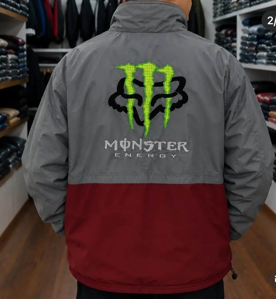 campera moto monster